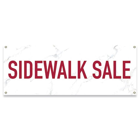 Sidewalk Sale Banner Concession Stand Food Truck Single Sided